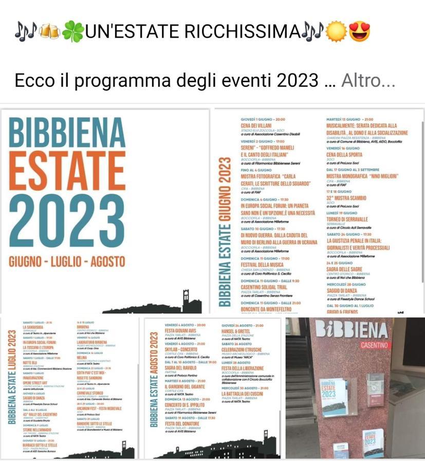 Appartement Piano Nobile à Bibbiena Extérieur photo